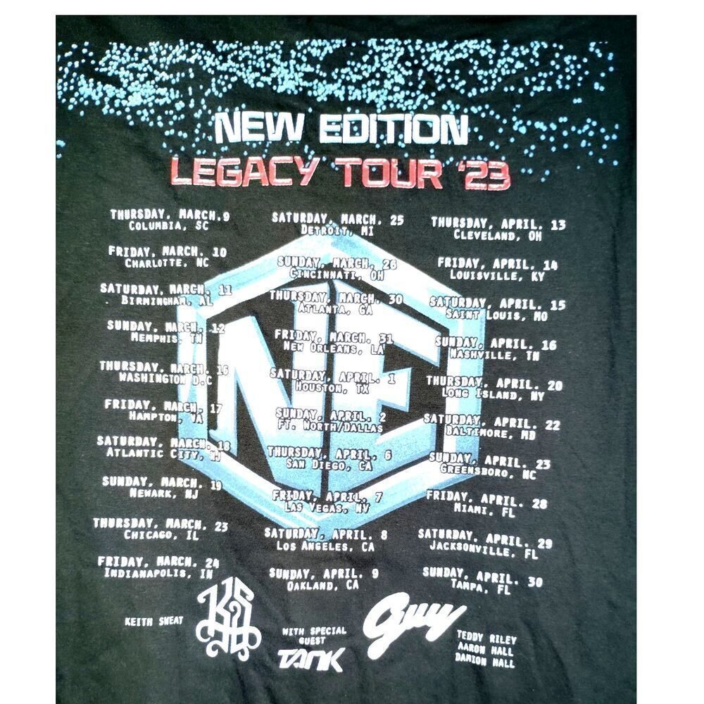New Edition 2023 NEW w/Tags Legacy Tour - sz. M - Picture 2 of 2